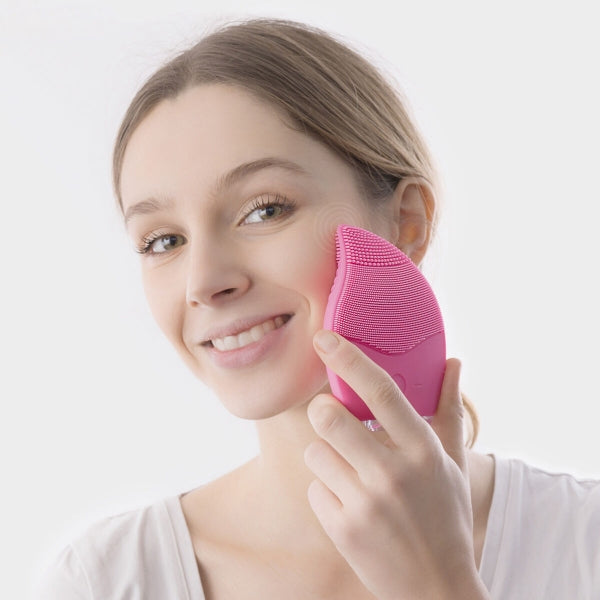 Silicone Facial Cleaner-Massager Rechargeable