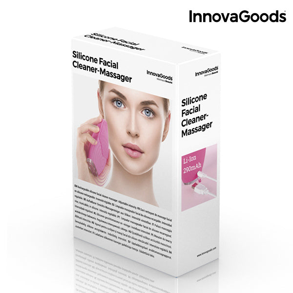 Silicone Facial Cleaner-Massager Rechargeable